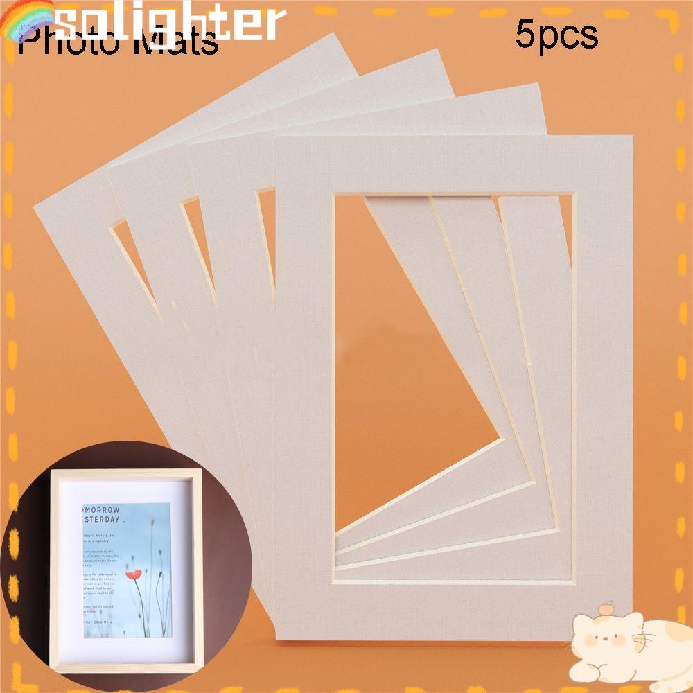 Solighter 5PCS/Lot Alas Foto Mini Art Fashion Paperboard