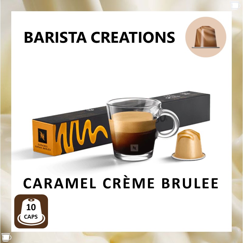 Jual CARAMEL CREME BRULEE Nespresso Capsule Original (Kopi Kapsul