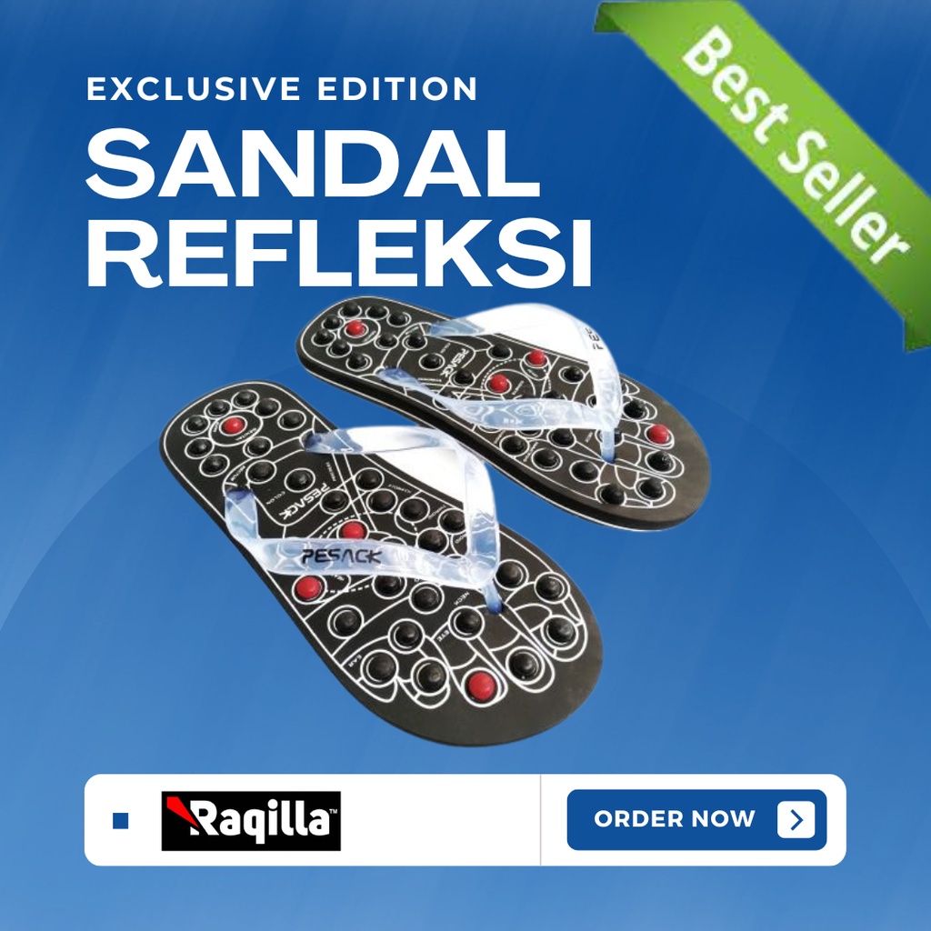 Sandal jepit rematik selipar refleksi akupuntur dan SENDAL kesehatan harga grosir