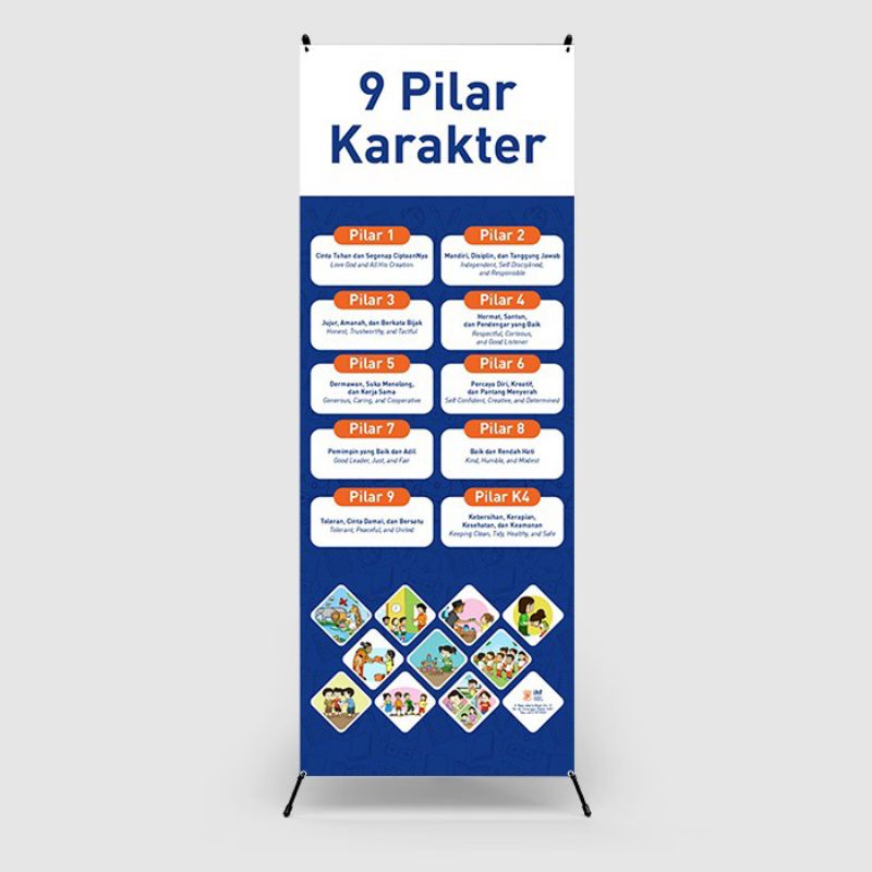 ORI | Banner 9 Pilar Karakter | Media Pembelajaran