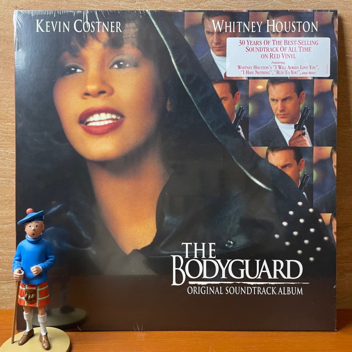 PIRINGAN HITAM / VINYL WHITNEY HOUSTON - THE BODYGUARD (1LP,CLRD)