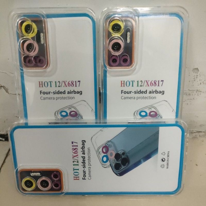 Softcase case slikon kondom bening type Hp INFINIX SMART 5/SMART 6/HOT 8/8 LITE/HOT 12/HOT 10 PLAY/HOT 11 PLAY/HOT 12 PLAY/HOT 11/SMART 6 NFC/SMART 4/HOT 10/HOT 9 PLAY clear bag SPACE TPU pelindung camera kamera