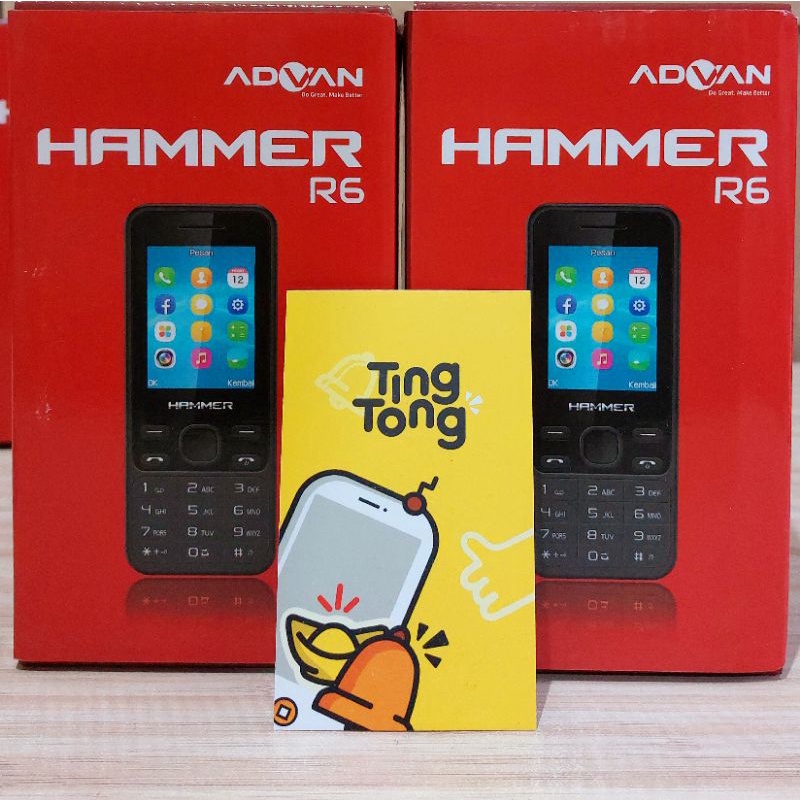 Advan Hammer R6 Super Candy Bar Dual GSM