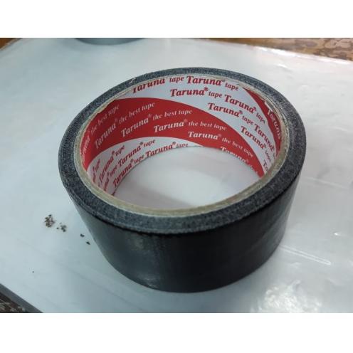 

♥@♥ Lakban kain hitam black 2 inch x 7 meter / cloth tape 44 mm x 7 meter taruna
