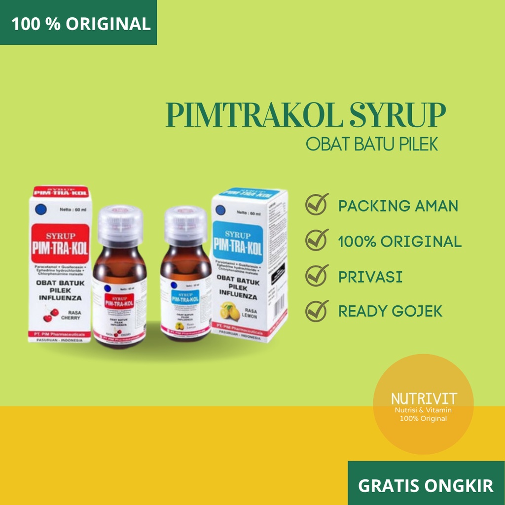 Pimtrakol SIRUP Obat Batuk Pilek Anak