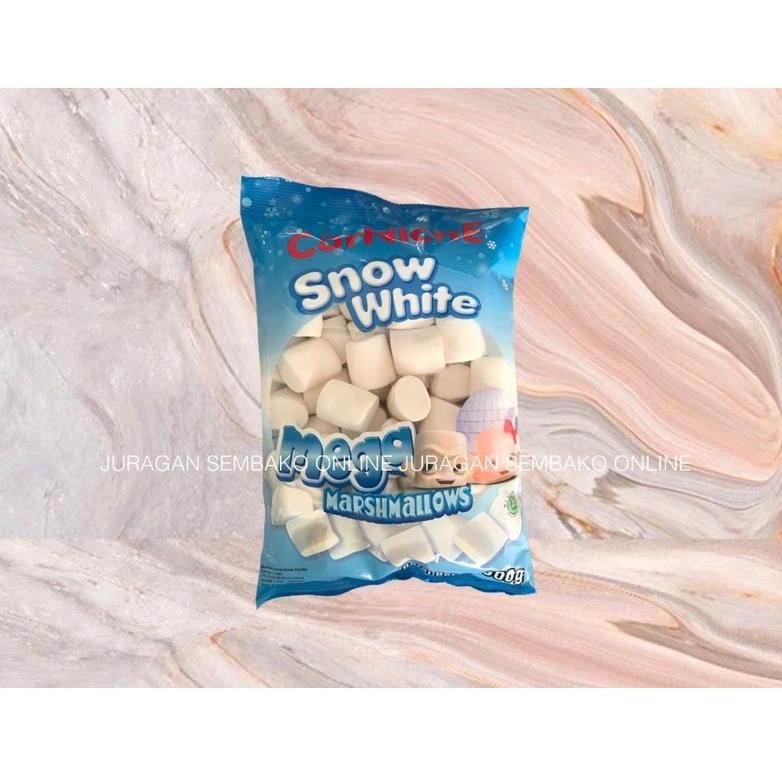 

[KODE PRODUK BGK0W6865] CORNICHE Marshmallow Mega Snow White 300 g HALAL BESAR / CORNICHE MARSHMALLOW BESAR