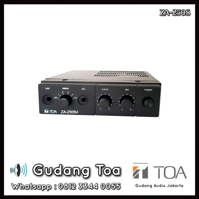 Ampli mobil amplifier Toa ZA-250S sirine