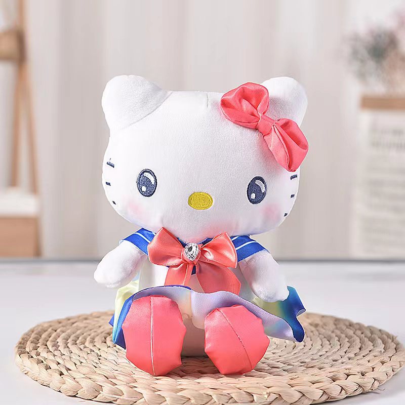 MAINAN BONEKA MELODY CINNAMOROLL KUROMI HELLO KITTY POMPOMPURIN PURIN KOSTUM SERAGAM SEKOLAH SCHOOL