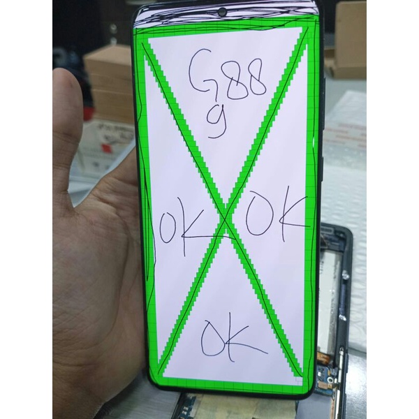 Lcd Samsung S20 Ultra (SM-G988) Original Copotan