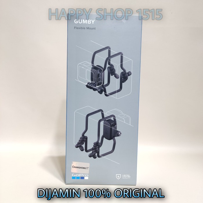 Gopro Gumby Flexible Mount Original For Hero11 Black /Hero10 /Hero9 #Original