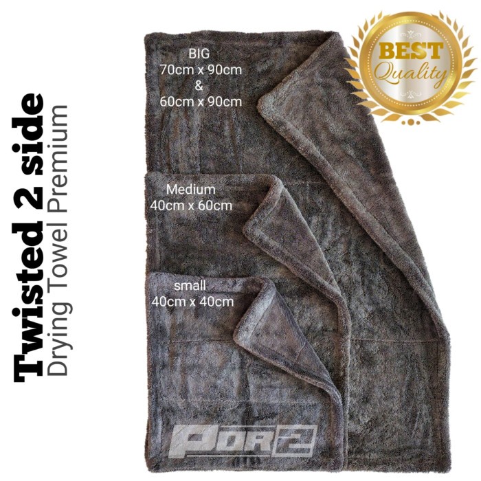 DRYING TOWEL MICROFIBER TWISTED KOREAN MICROFIBER WATER MAGNET 2 SISI