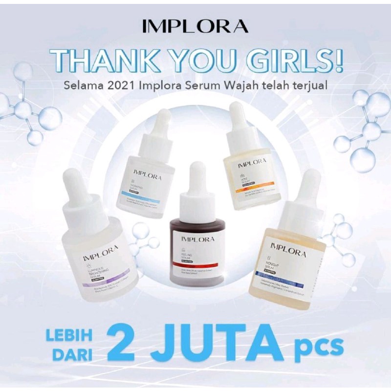 IMPLORA SERUM WAJAH BRIGHTENING ACNE / IMPLORA CMFACE SERUM