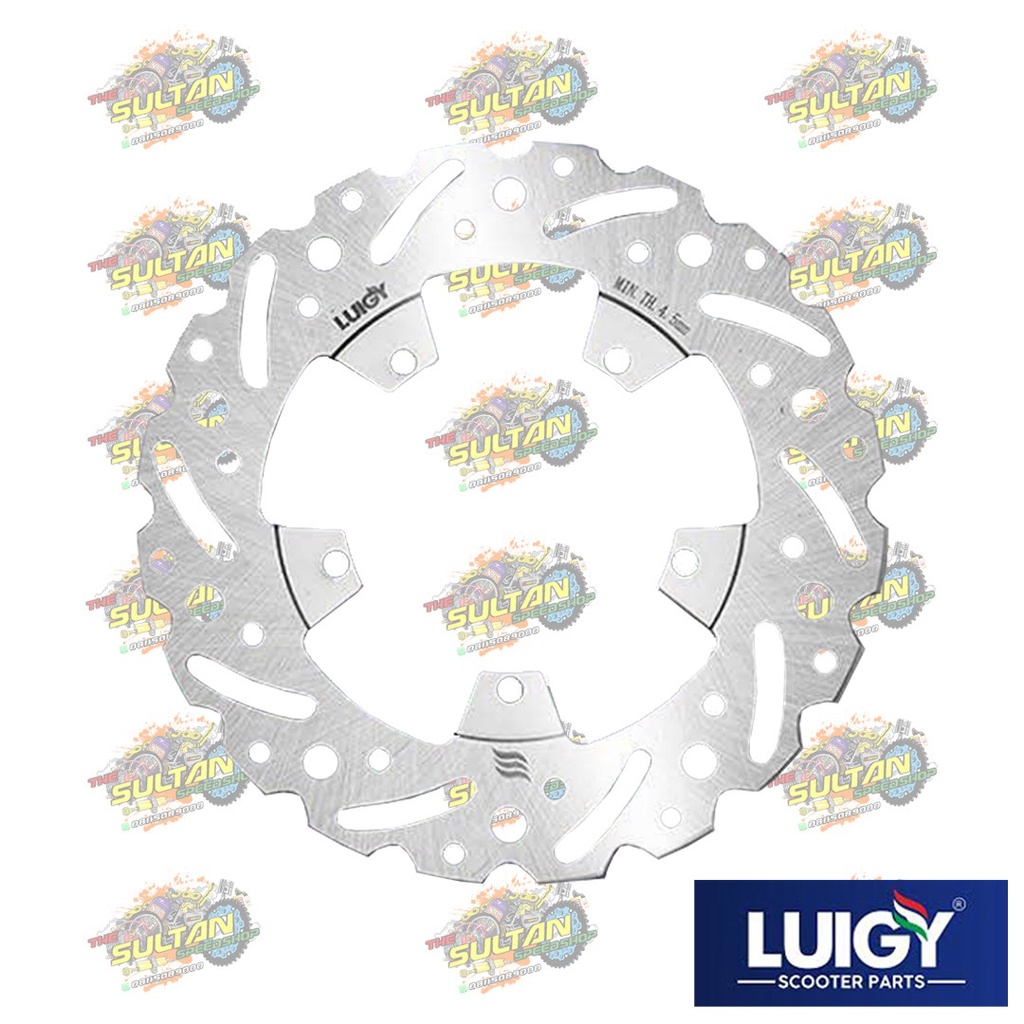 DISCBRAKE 5 HOLE 220 MM LUIGY DB-02 VESPA SPRINT PRIMAVERA LX LXV S