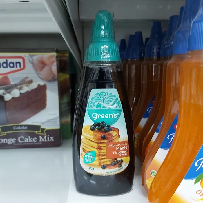 

GREENS - GREEN'S MAPPLE FLAVOURED SYRUP 375GR / GREEN MAPPLE SYRUP