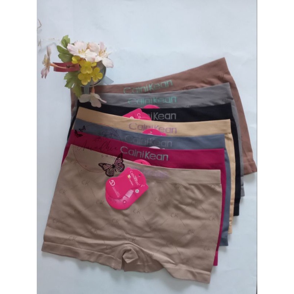 Celana Dalam Wanita Segi Empat CalniKean Art 7016/ Hot Pants Wanita/ CD Wanita Bahan Rajut Adem dan 
