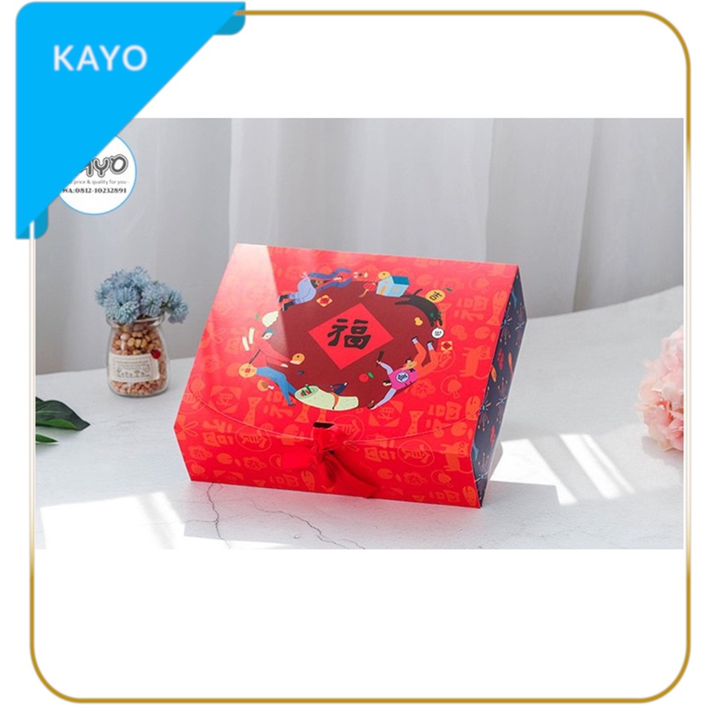 

Kotak IMLEK Souvenir Pita XL, Kotak hadiah imlek kotak Kado Imlek