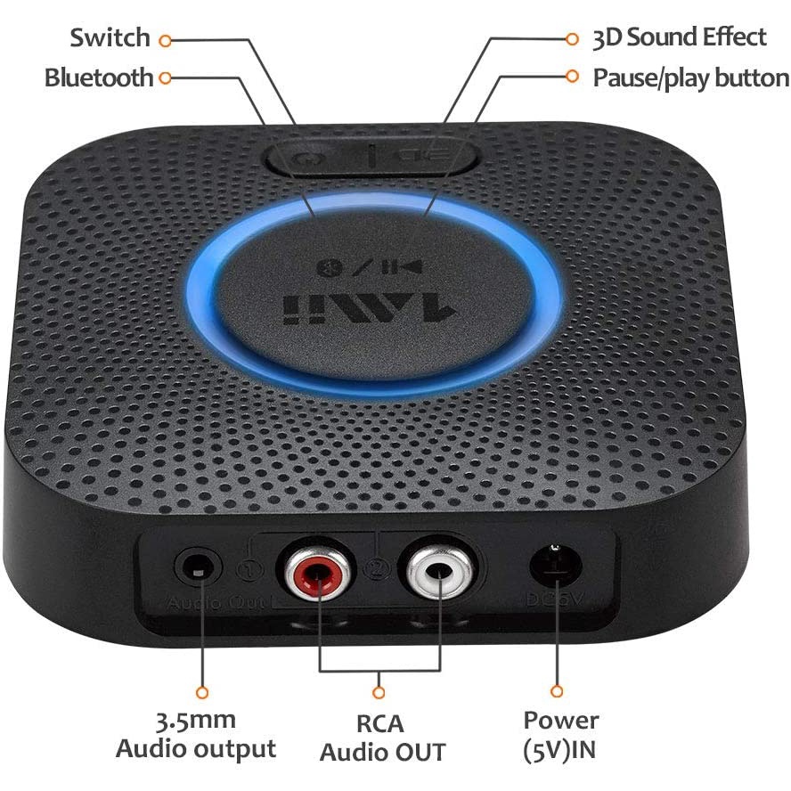 1Mii B06+ B06 + Plus B 06 Hi-Fi Bluetooth Receiver Adapter