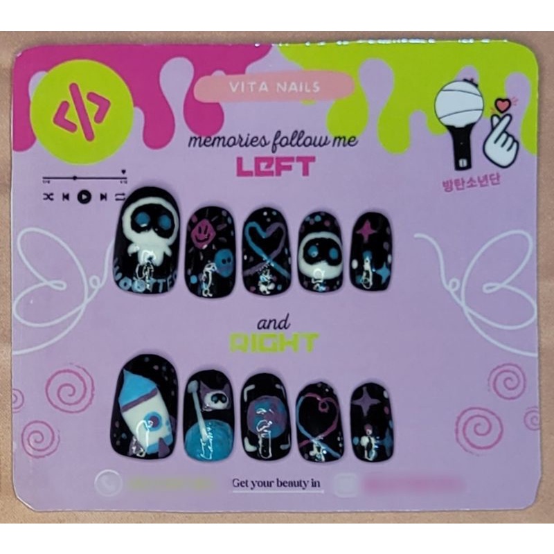 WOOTTEO PRESS ON NAILS / FAKE NAILS / CUSTOM FAKE NAILS