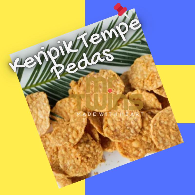 

Kripik Tempe Pedas 119 gram Dsnack