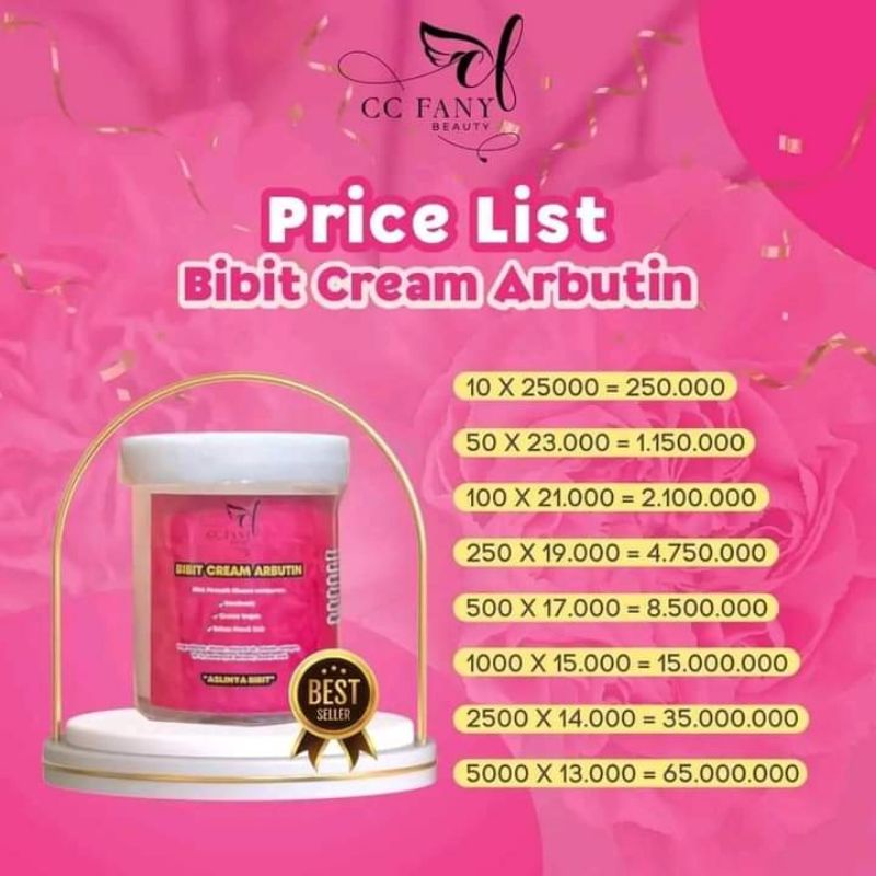 BIBIT CREAM ARBUTIN