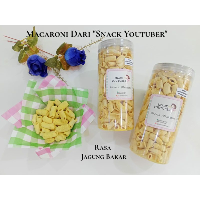 

MACARONI SNACK RASA JAGUNG BAKAR DARI SNACK YOUTUBER