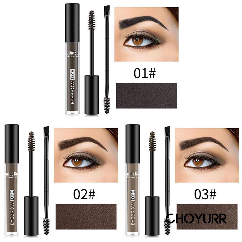 【COD】Brow Gel / Alis Gel / Eyebrow Gel Waterproof  Long-lasting Shape Double-ended Eyebrow Brush Eyebrow Dying Cream-CH