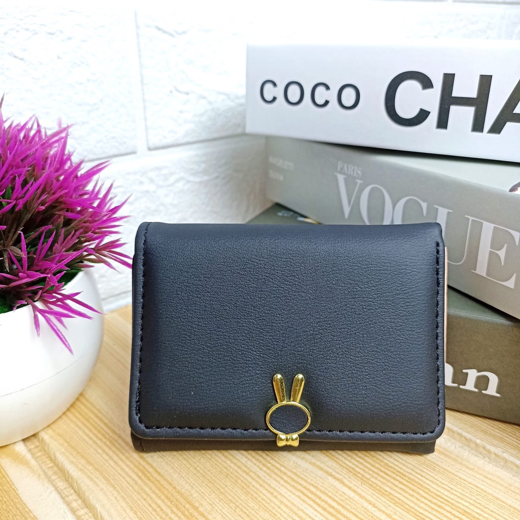 CYS Dompet Lipat Wanita Dompet Wanita Elegan Dompet Lipat Mini Import Fashion Style Korean Murah D77