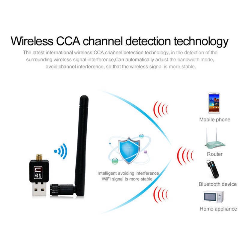 USB Wifi Adapter 150Mbps-USB Wifi Dongle Antena Wireless WIFI Receiver Nirkabel Portabel BARU Update USB Wifi Adapter Nirkabel