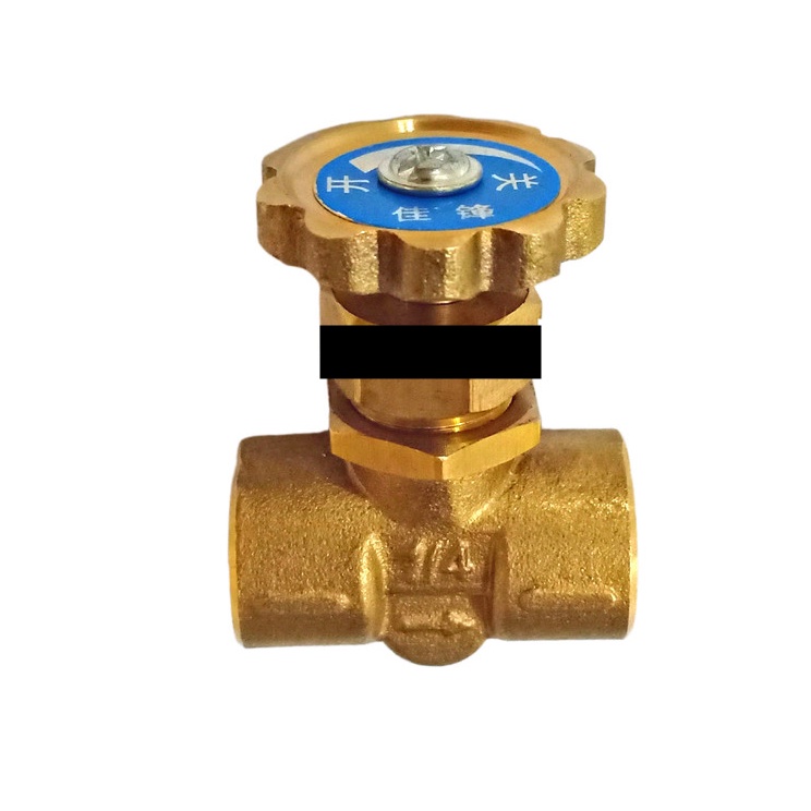 Needle Valve Keran Kran Putar Gas Brass Kuningan 1/4
