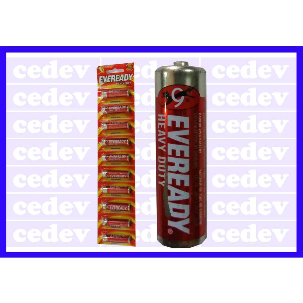 Baterai/Battery/Batere AA &amp; AAA Eveready 1,5V (Isi 1 Pcs) - MS