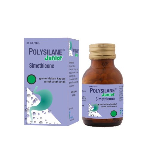 POLYSILANE JUNIOR ANAK ISI 60 KAPSUL / KEMBUNG ANAK / MAAG ANAK