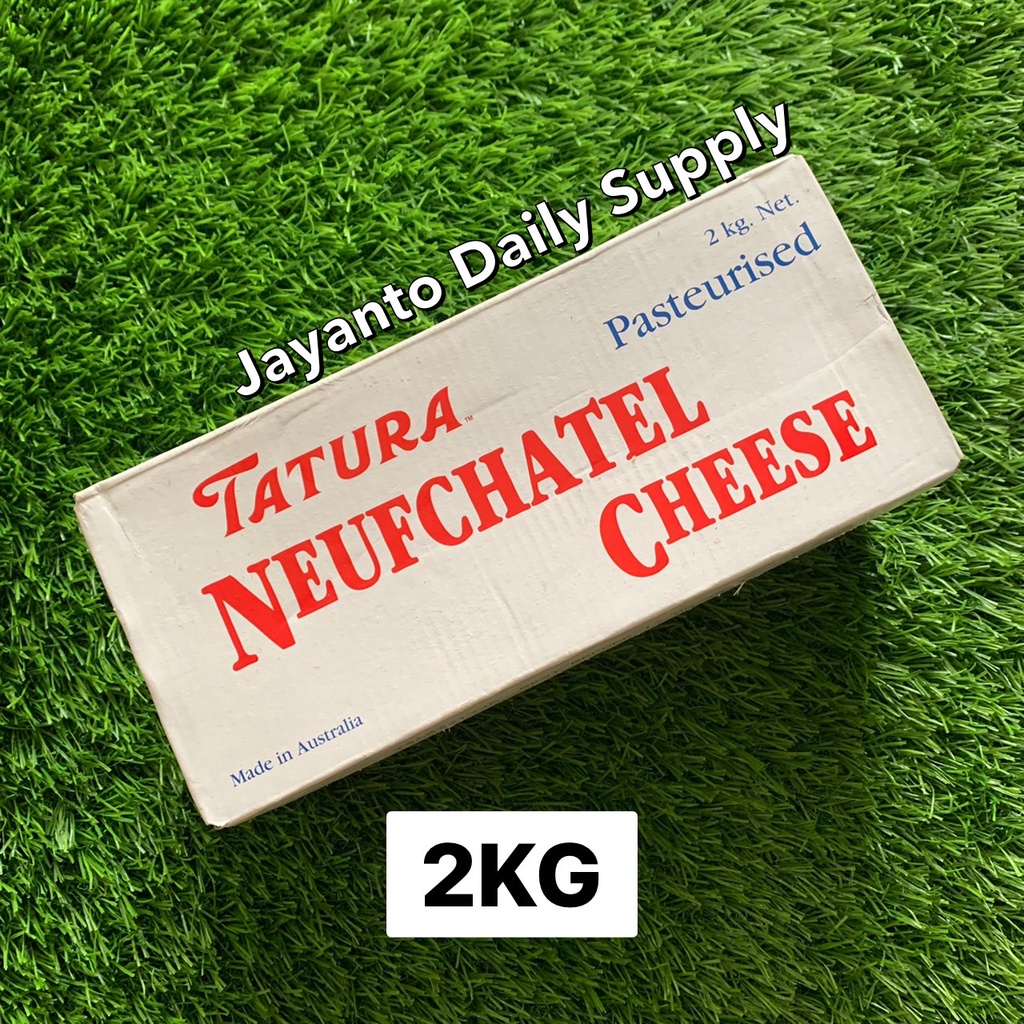 

TATURA NEUFCHATEL CREAM CHEESE 2KG / KRIM KEJU IMPORT AUSTRALIA - 100% HALAL