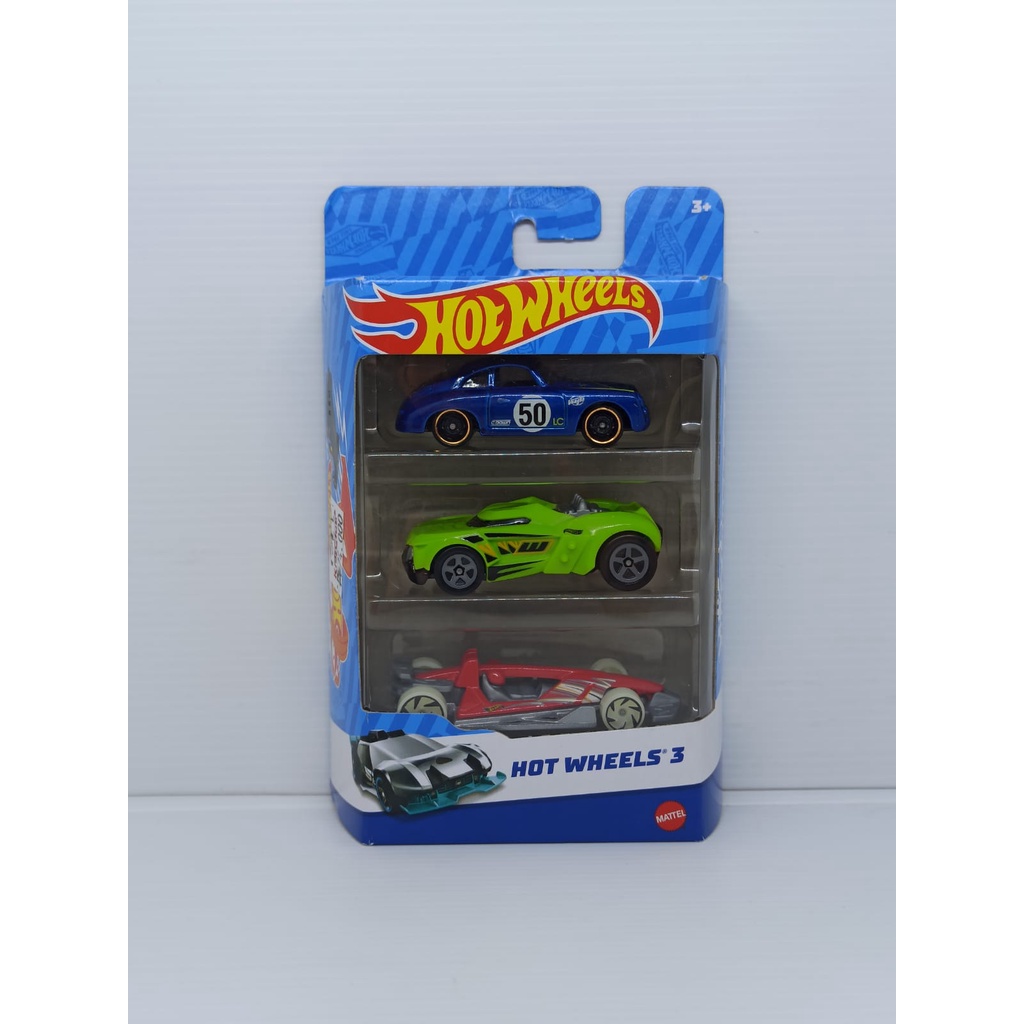 Hot Wheels Gift Pack 3 Porsche 356 Outlaw Biru