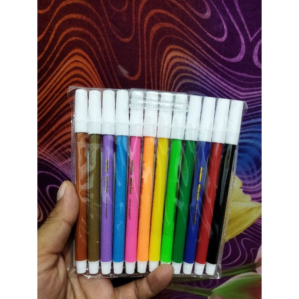 SPIDOL 12 WARNA ARTLINE TERLARIS