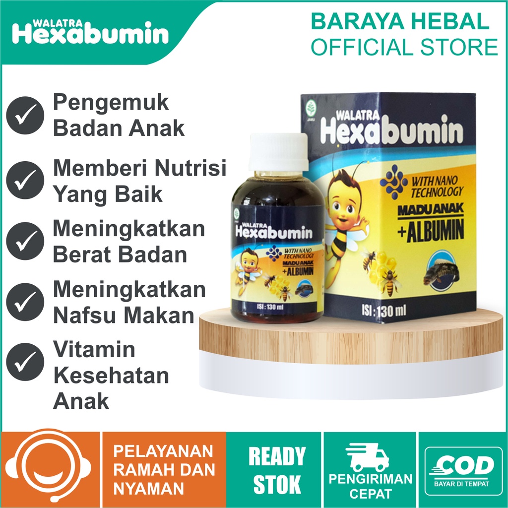 

Obat Penggemuk Penambah Berat Badan Suplemen Penambah Nafsu Makan Walatra Hexabumin