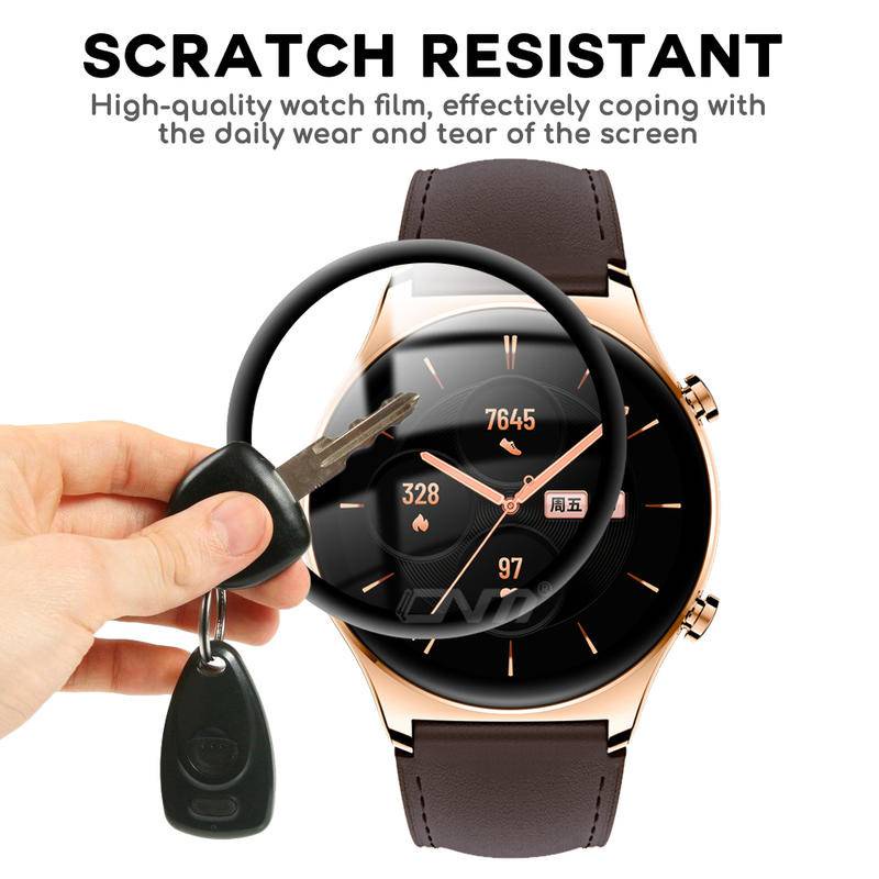 Film Pelindung Layar 5D Untuk Huawei watch Gt3 2 Pro 2e 42mm 46mm 43mm Smartwatch Soft Cover Pelindung Untuk Huawei watch 3pro Fit 2d (Bukan Kaca)