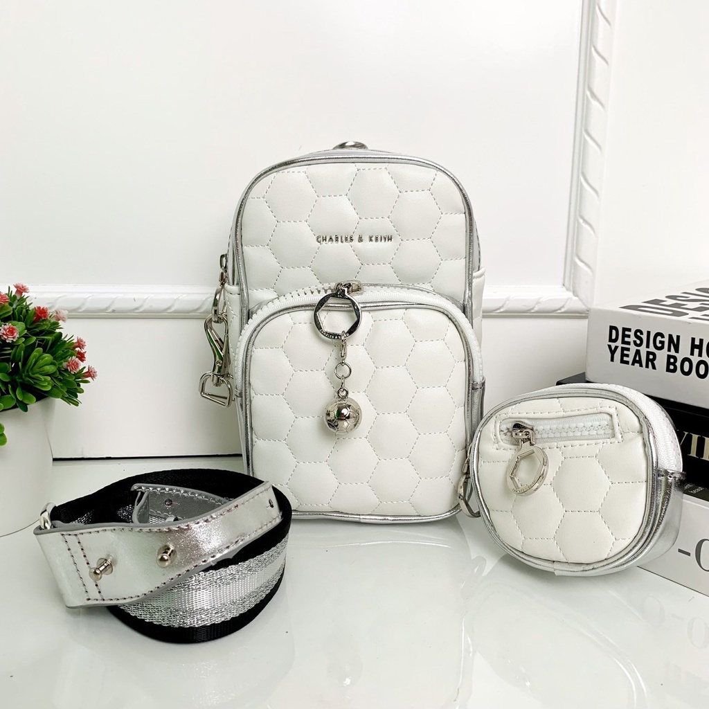 TAS SELEMPANG WANITA CK CK960 SLING BAG PREMIUM IMPORT