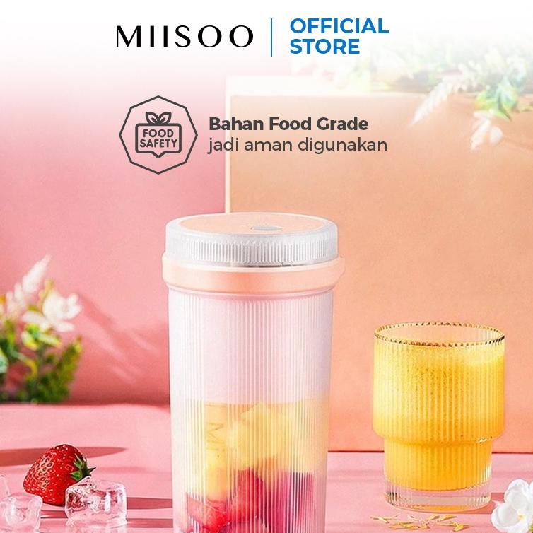 Jual Ih HOKO By MIISOO Gelas Blender Juicer Charger Portable / Juicer Mini Portable Blender Buah