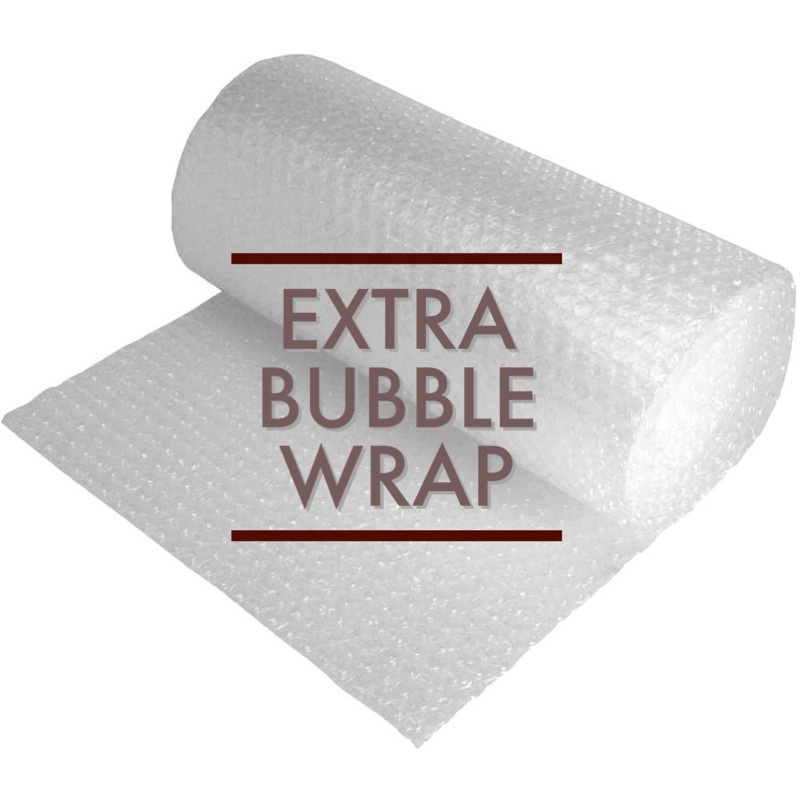 

EXTRA BUBBLE WRAP / Tambahan Packing untuk bungkus pesanan agar lebih aman