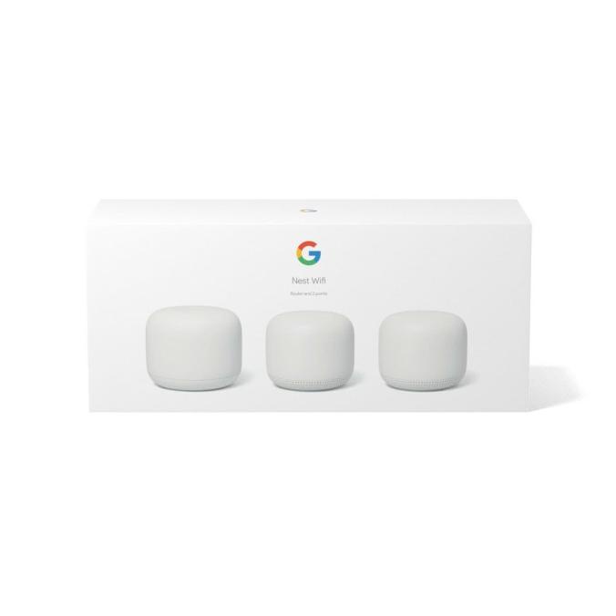 Google Nest Wifi Router / Wi-Fi Mesh System (Pack of 3)
