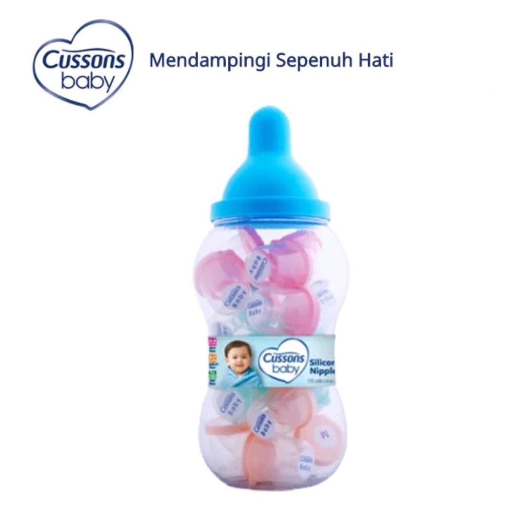 Cussons Baby Nipple Silicon / Cussons With Case S,M,L