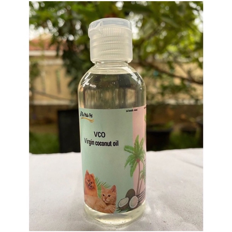 60ml - 250ml - VCO (VIRGIN COCONUT OIL) / MINYAK KELAPA / KESEHATAN ANJING / SUPPLEMENT ANJING
