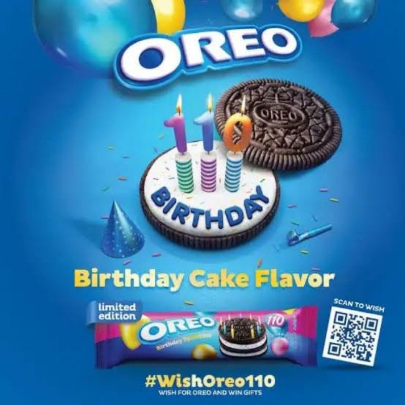 

OREO HAPPY BIRTHDAY BISKUIT COKLAT OREO LIMITED EDITION OREO 123GR