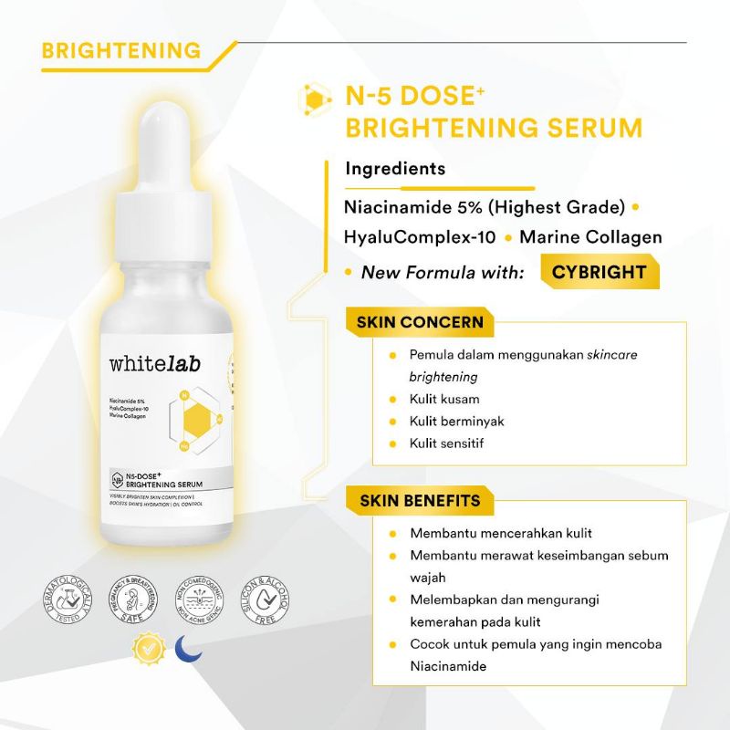 Whitelab N-5 DOSE BRIGHTENING Serum 20ml