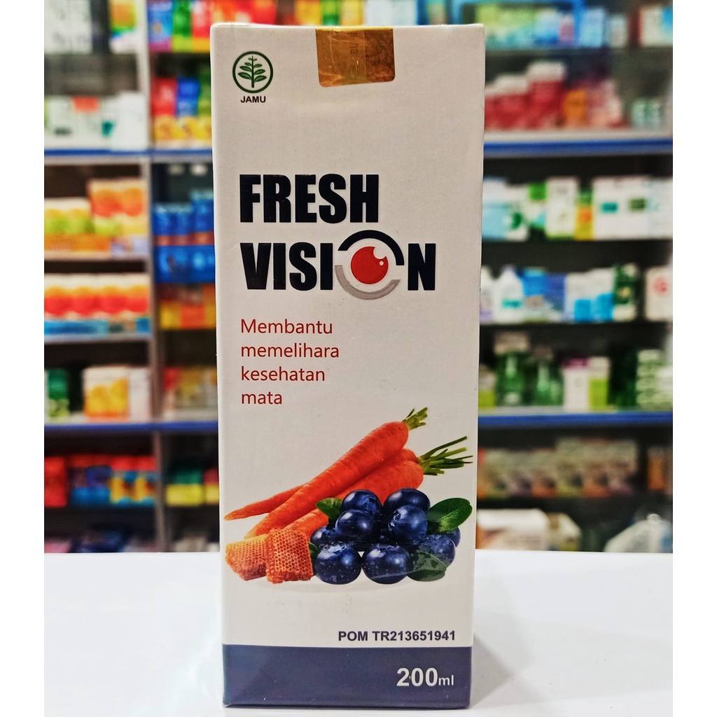 Madu Fresh Vision 200ml - Atasi Mata Minus Plus Silinder Best Seller Freshvision