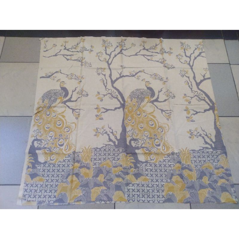 kain batik solo bahan batik dobby premium abstrak warna soft pastel terbaru