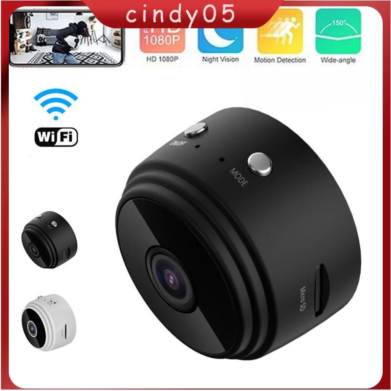 【COD】 Wireless A9 Mini Camera Wifi HD 1080P Micro Kamera Kecil Smart IP Kamera CCTV Spy Camera Kamera Pengintai