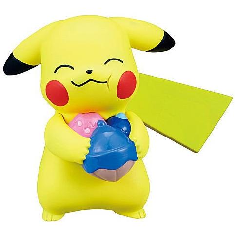 Gashapon (Gacha) Pokemon Manpuku Pakupaku Mascot Okawarii - Pikachu