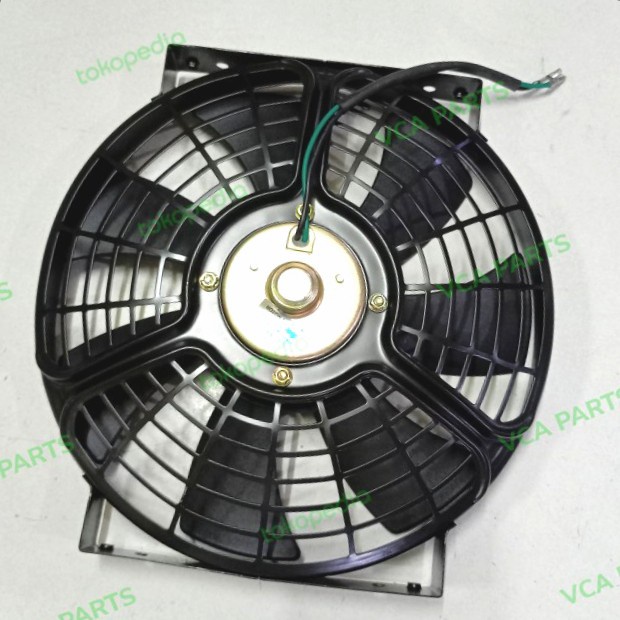 EXTRA FAN BESI UNIVERSAL AC MOBIL 10" 12V, 80W