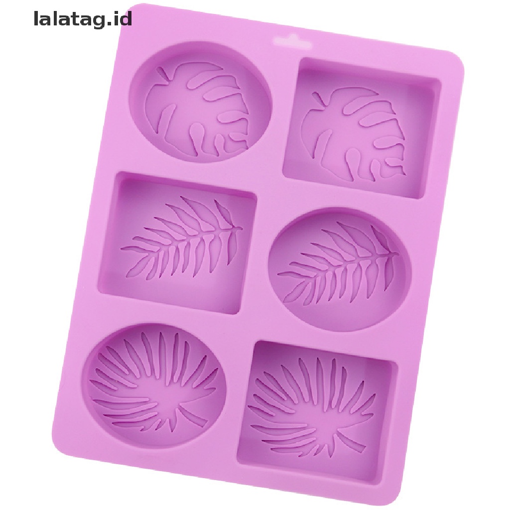 [lalatag] Palm Olive Leaves Craft Art Cetakan Sabun Silikon Palm Olive Leaf Shaped soap Mold [ID]